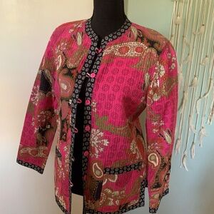 Speculation quilted blazer